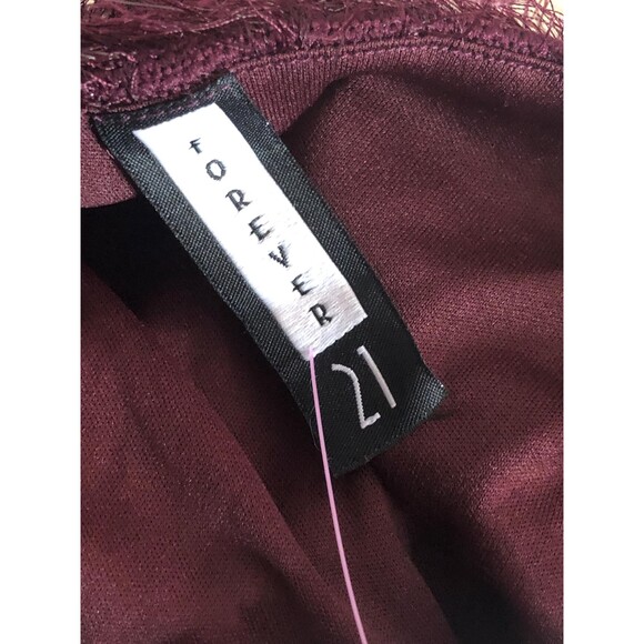 1990s-Y2K. FOREVER 21. Purple Fringe. Fuzzy. Glitter Tinsel. Tank Blouse. XS-S - Picture 8 of 8